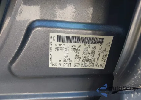 2021 Nissan Rogue S Fwd from USA, damaged, VIN 5N1AT3AA0MC829557